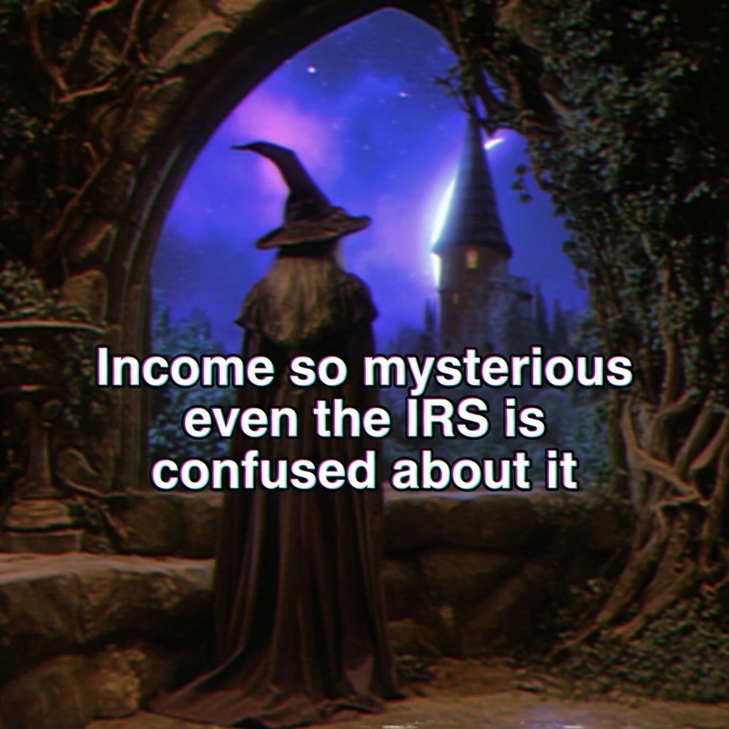 income so mysterious even the IRS is confused about it